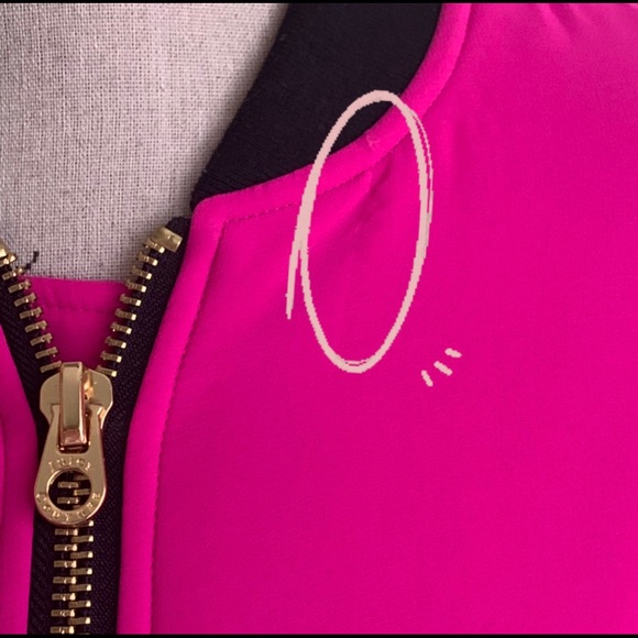 Hot pink JUICY COUTURE bomber jacket SMALL - Picture 10 of 10